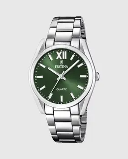 F20622/4 Женские часы Boyfriend из серебряной стали Festina, серебряный 26225 | plata