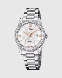 C4740/1 Lady Elegance женские часы из серебряной стали Candino, серебряный 25970 | plata