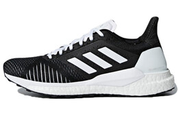 Кроссовки для бега Solar Glide Series женские с низким верхом, черные/белые Adidas bb6617