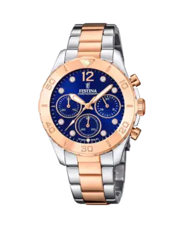 F20605/3 Женские часы Boyfriend из серебряной стали Festina, серебряный 34886 | plata