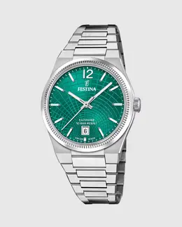 F20052/6 Женские часы Rivé из серебряной стали Swiss Made Festina, серебряный 36092 | plata