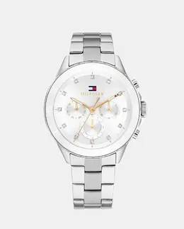 Многофункциональные мужские часы Mellie 1782707 из стали Tommy Hilfiger, серебряный 1010664407631 | plata