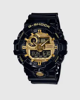 Мужские часы Casio G-SHOCK GA-710GB-1AER из смолы, черный 1010642718638 | negro