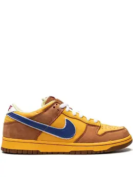 Nike: Голубые кроссовки  Dunk Low Premium SB