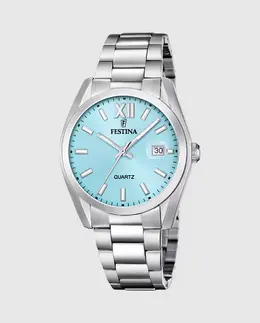 F20707/2 Classics мужские часы из серебряной стали Festina, серебряный 36783 | plata
