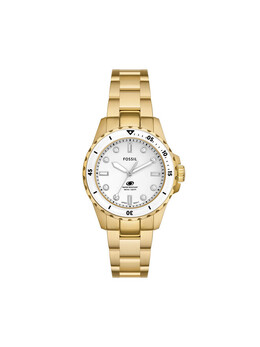 Часы Blue ES5350 Fossil, золотой blue es5350 | golden