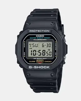 Цифровые мужские часы G-Shock Original DW-5600UE-1ER Casio, черный 4549526367663 | negro
