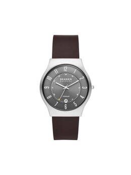Часы Malbye Gent Skagen, коричневый malbye gent skw6909 | braun