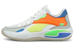 Кроссовки Puma Court Rider Unisex, белый/мультиколор 195658-01