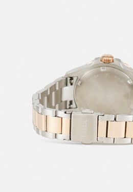 Часы Fossil, серебристый fs151m0dz-f11 | silver-coloured/rose gold-coloured