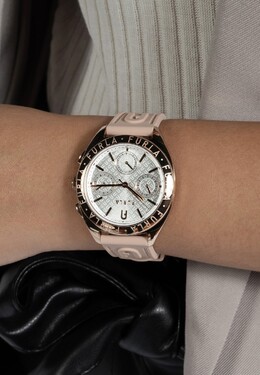 Хронограф QUARTZ LOGOS Furla, цвет rose gold tone fu151m05m-f12 | rose gold tone