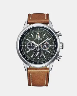 Off Collection CA4470-15X Мужские часы со стальным хронографом Citizen, серебряный 1010657103650 | plata