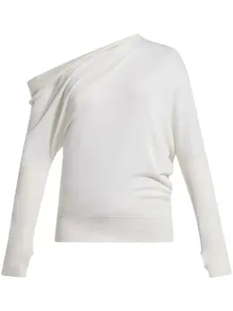 TOM FORD: Свитер с открытыми плечами 