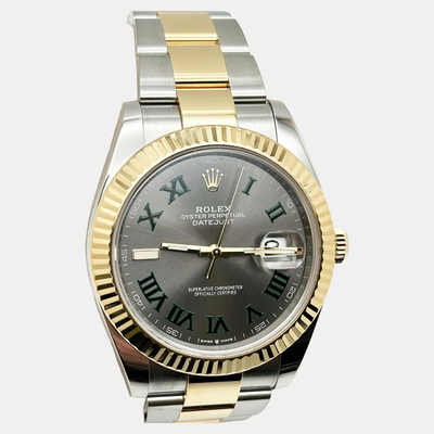 Rolex Datejust Reference 126333, Automatic Movement, 41mm Stainless Steel Case with Yellow Gold Accents 1221966 (arb25708)