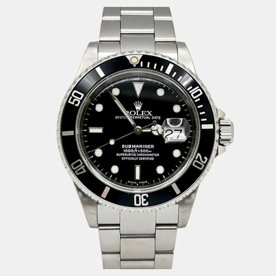 Rolex Submariner Date 16610, Model Reference: 1221942 (black, arb25933)