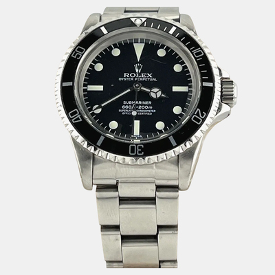 Rolex Submariner 5512 Automatic Stainless Steel Men's Wristwatch 1221939 (black, arb25958)