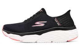 Кроссовки женские Max Cushioning Low-top черные/розовые Skechers 128572-bkcl