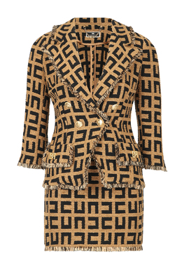 ELISABETTA FRANCHI: Коричневый костюм 