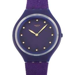 Swatch Skinviolet 40 мм Фиолетовый циферблат Часы SVUV102 6906209665084 | multi