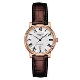 Женские автоматические часы Tissot T-Classic 30 мм, коричневый 7097829457980 | brown