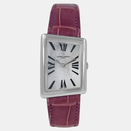 Vacheron Constantin Asymmetrical 1972 25021 25021 Quartz White diamonds 18k White Gold Women's Wristwatch 23 mm 1234813