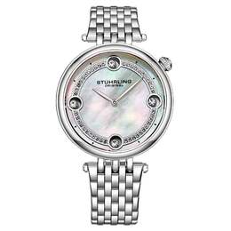Часы женские Stuhrling, серебряный/серебряный 6541609009212 | silver/silver