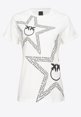 PINKO: Белая футболка 