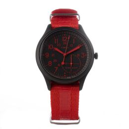 Мужские часы Timex Nylon, красный 7916099797052 | red