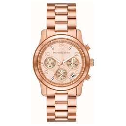 Женские кварцевые часы Michael Kors Runway 38 мм, розовый 7916339265596 | rose gold