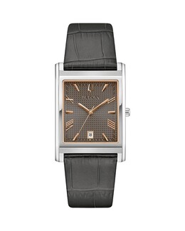 Часы Bulova Classic Sutton, 29 x 41 мм, серый 5249400 | gray