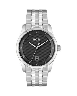 Часы Hugo Boss Principal, 41 мм, черный 4904992 | black/silver