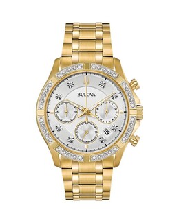 Классические часы Bulova, 42 мм, серебряный 5249420 | silver/gold