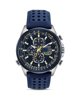Часы Citizen Blue Angels World Chrono A-T, 43 мм, синий 2805116 | blue