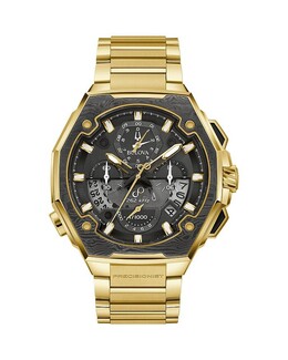 Часы Bulova Luxury Series X SE, 44,5 x 47 мм, черный 5249417 | black/gold