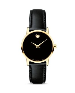 Классические музейные часы, 28 мм Movado, цвет Black 3092792 | black