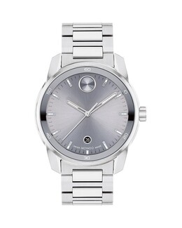 Часы Movado Verso, 42 мм, серый 5258195 | gray/silver