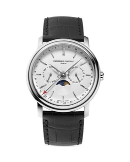 Классические часы с деловым таймером, 40 мм Frederique Constant, цвет White 4721923 | white/black