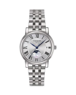 Часы Карсон, 32 мм Tissot, цвет Silver 4249481 | silver/silver