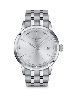 Классические часы мечты 42 мм Tissot, цвет Silver 4549055 | silver