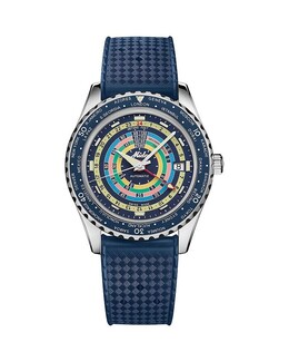Часы Mido Ocean Star Tribute Decompression Worldtimer, 41 мм, синий 5123183 | blue