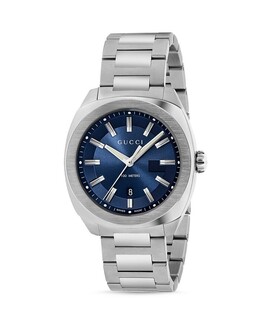 Часы Gucci GG2570, 41 мм, серебряный 1796782 | blue/silver