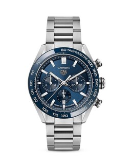 Спортивный хронограф Tag Heuer Carrera 02, 44 мм Tag Heuer 3769322 | blue/silver