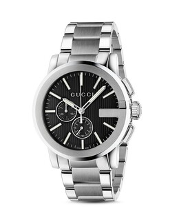 Часы Gucci G-Chrono, 44 ​​мм, серебряный 1483592 | black/silver
