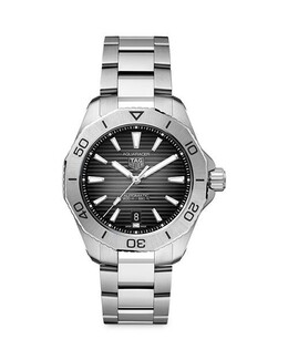 Автоматические часы Aquaracer Professional 200, 40 мм Tag Heuer, цвет Black 4314327 | black/silver