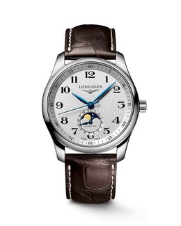Часы Longines Longines Master, 40 мм, мультиколор 3864352 | white/brown