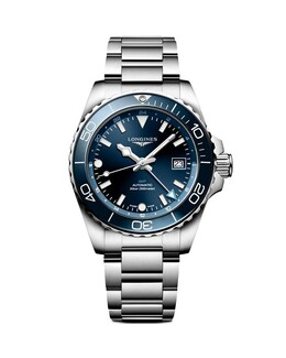 Часы Longines HydroConquest, 41 мм, синий 4860163 | blue/silver