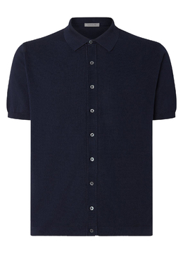 CORNELIANI: Синее поло 