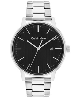 Часы-браслет из нержавеющей стали 43 мм Calvin Klein 13756238 | silver