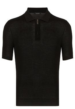 STEFANO RICCI: Чёрное поло 