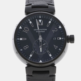 Louis Vuitton Tambour Collection Men's Wristwatch - Dynamic Avant Garde Design, 42mm Stainless Steel Automatic Luxury Timepiece
